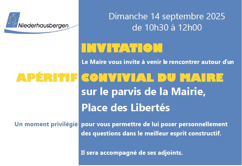 apero du Maire