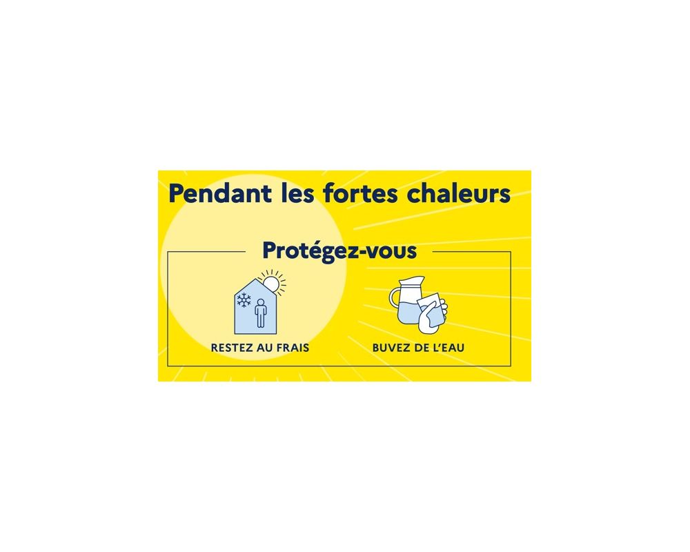 CAMPAGNE DE PRÉVENTION FORTES CHALEURS