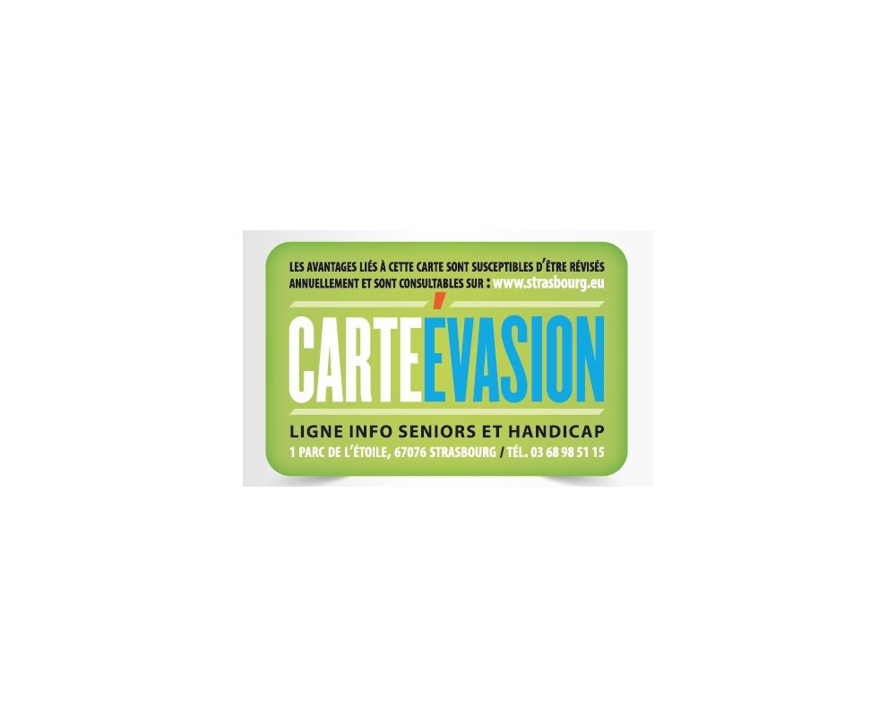 Carte &eacute;vasion pour les s&eacute;niors