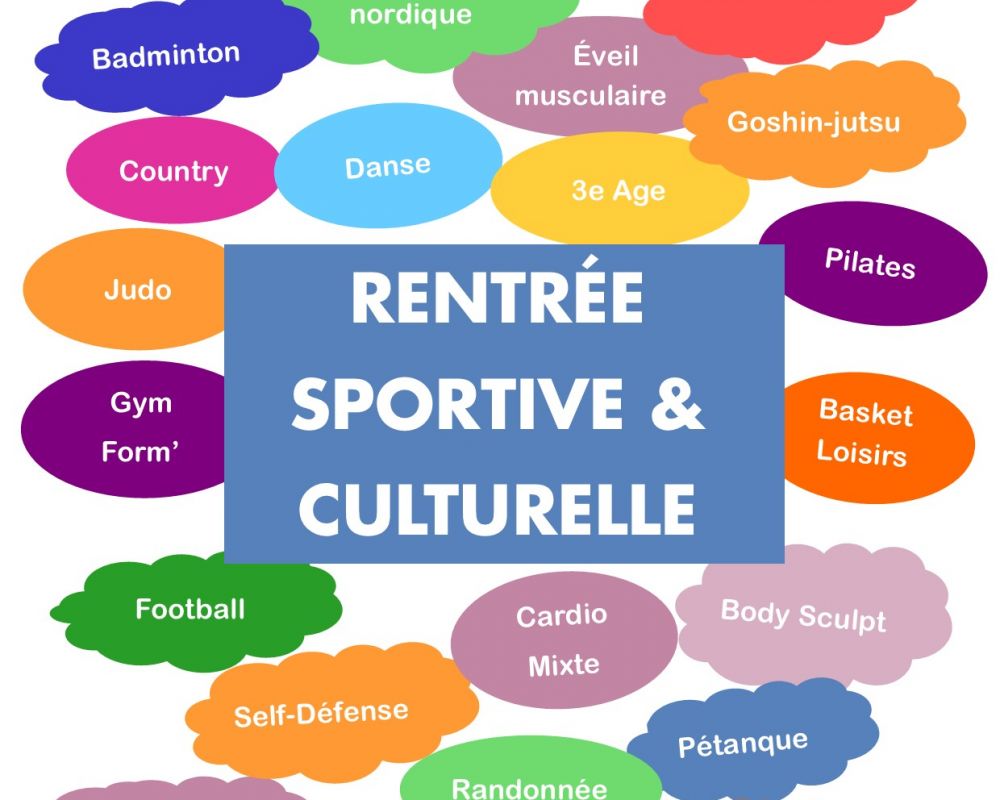 Rentrée Sportive et Culturelle 2022/2023