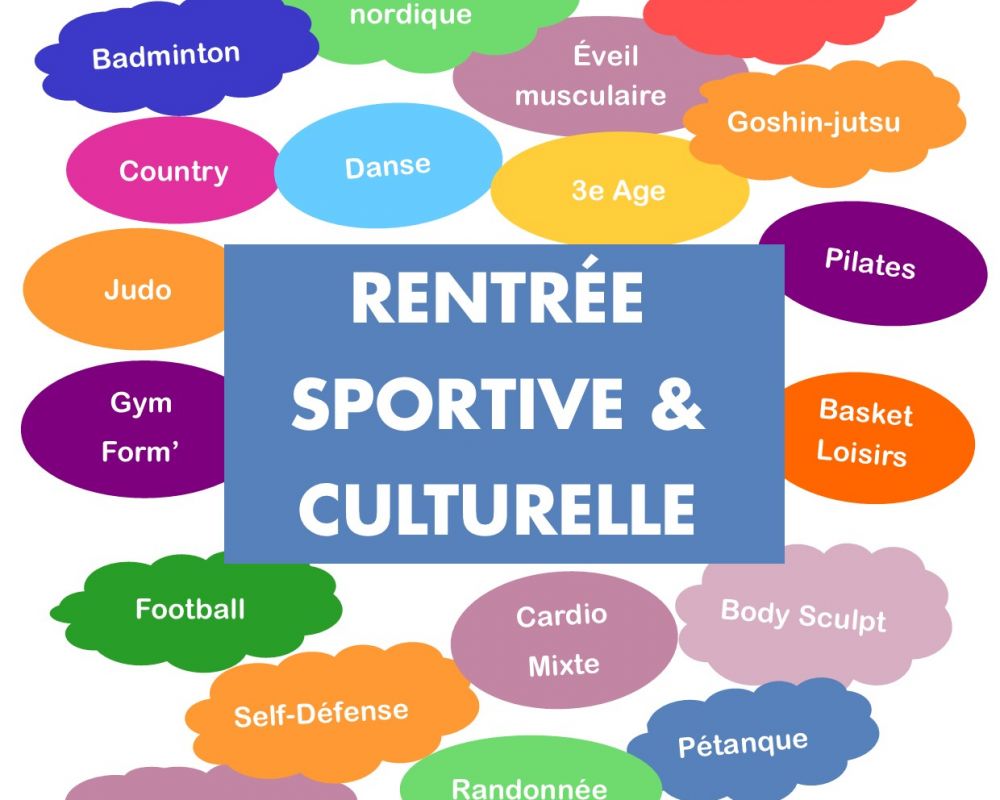 Rentrée Sportive et Culturelle 2024/2025
