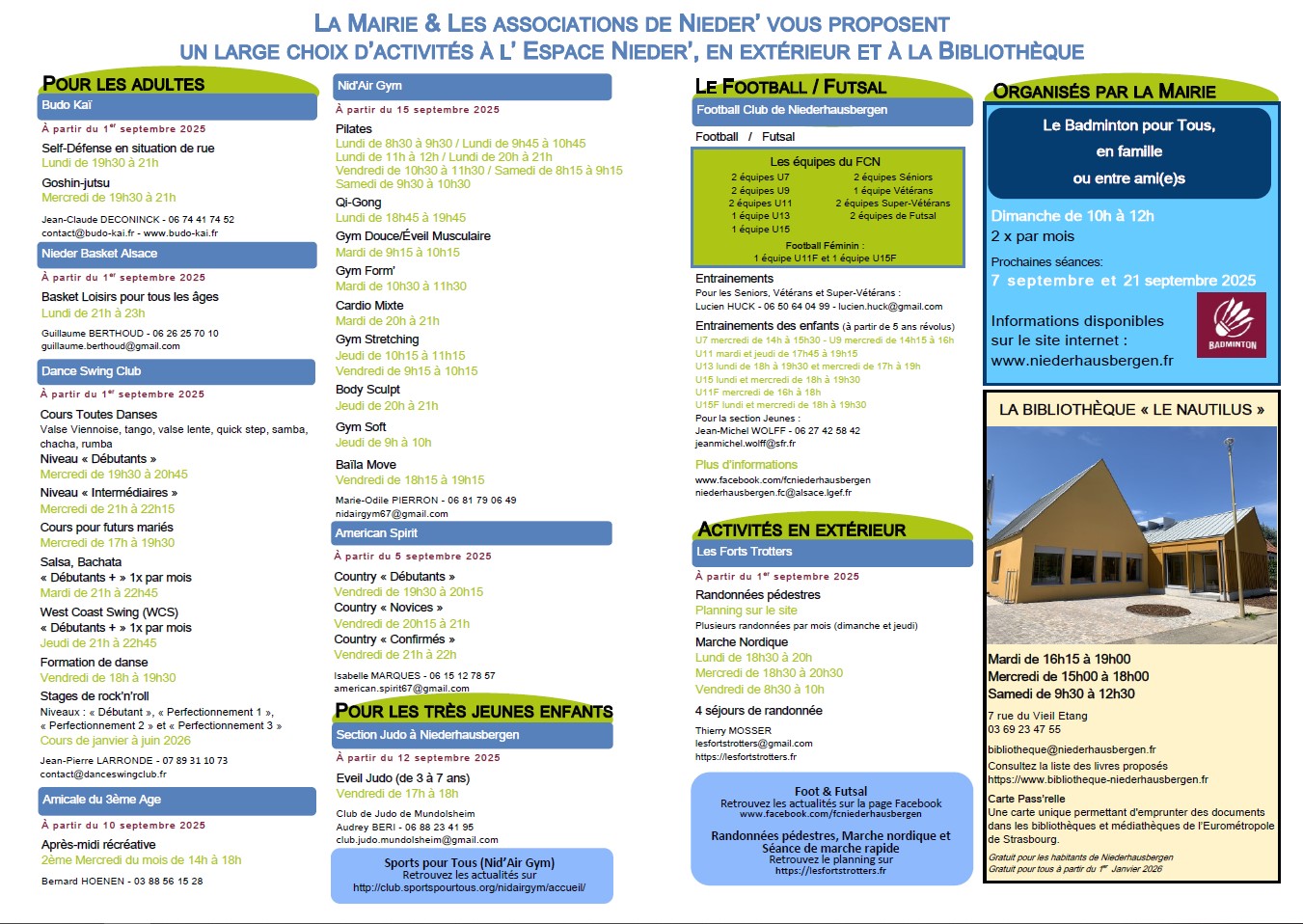Rentrée Sportive